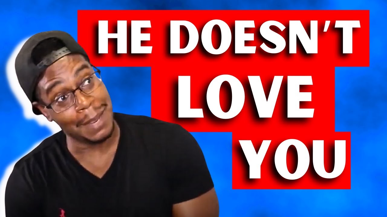 5 signs he doesn't love you and he's not into you | Dating Advice and Relationship Advice for Women