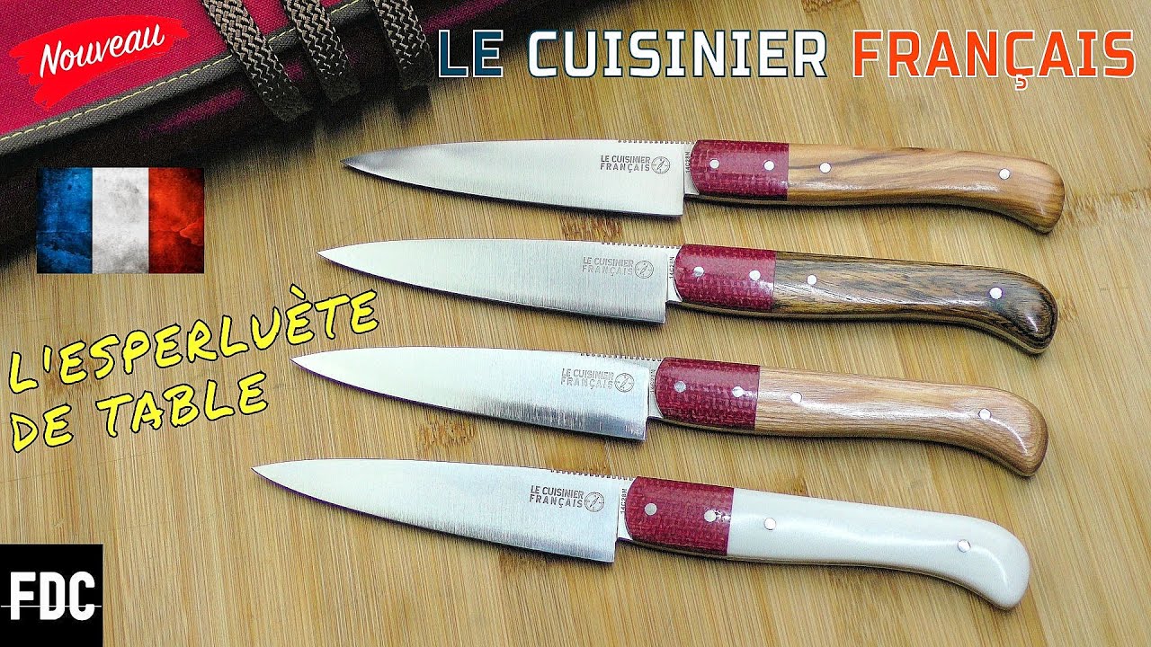 Le couteau à steak 100% Français 🇫🇷 Lame lisse ou dentelée ?