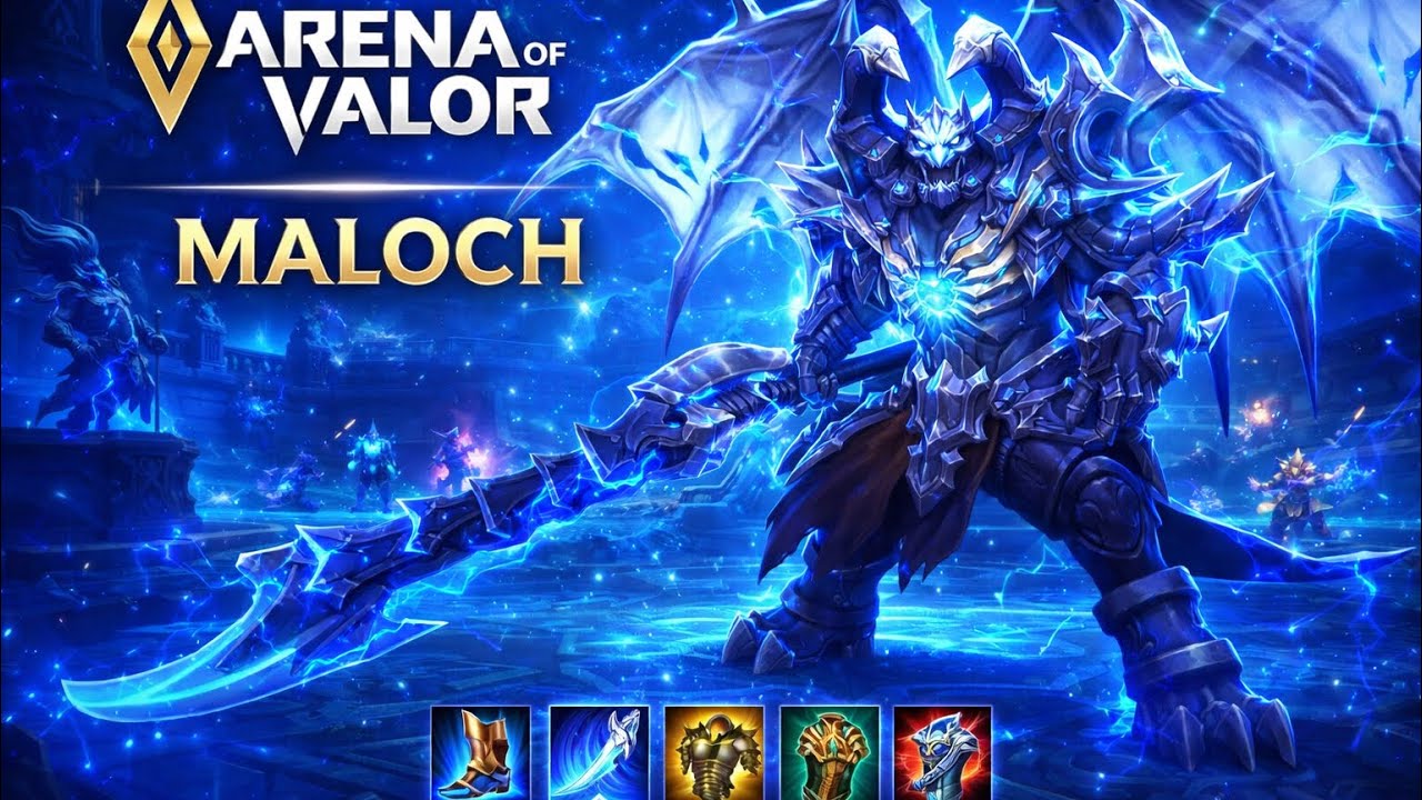 Maloch ile Ranked Maç 🔥 Arena of Valor Aov oynayışı