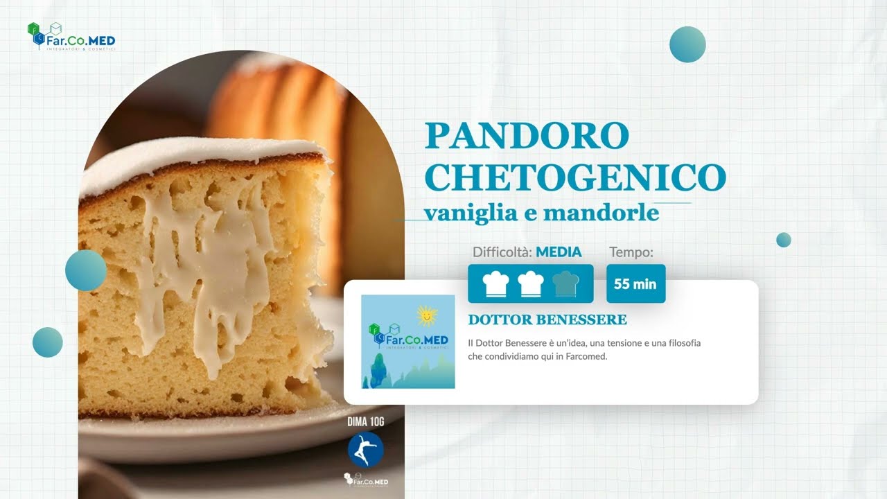 Pandoro Chetogenico alla Vaniglia e Mandorle
