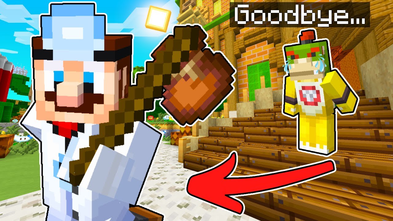Chef Mario Is MOVING OUT?! 😭📦 Minecraft Nintendo Fun House [55]