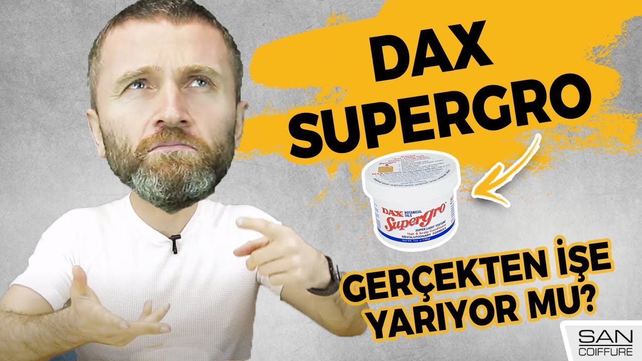 DAX SUPERGRO İNCELEMESİ! (Saç uzatan, saçı besleyen bir ürün mü?)