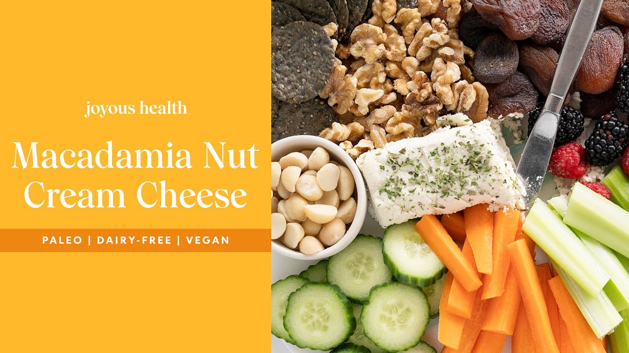 Macadamia Nut Cream Cheese • Plant-based • Nut Cheese