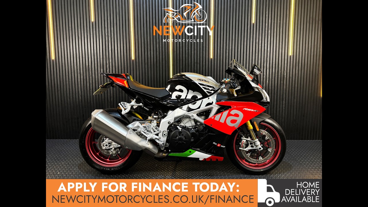 (2019) Aprilia RSV4 1000 RF Silver 1258 Miles Used