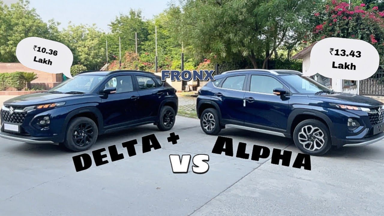 FRONX Delta+ и Alpha: все различия | Разница в 3 лакха рупий ✅️