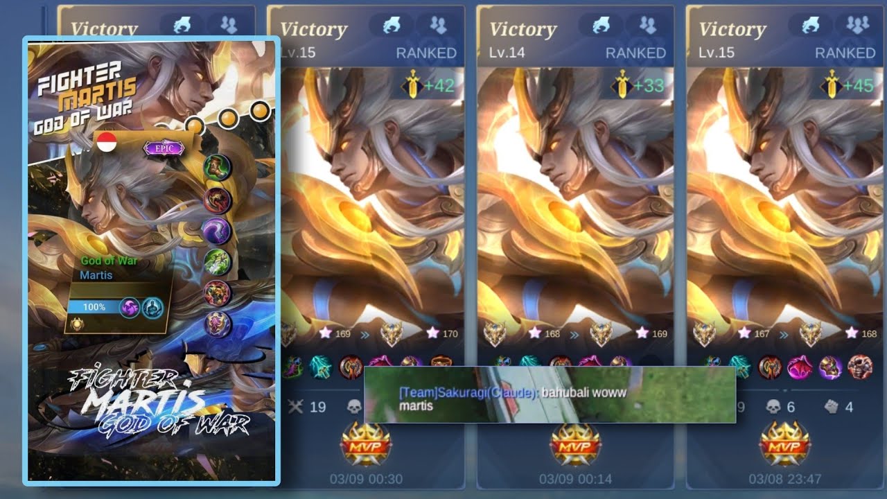 GLOBAL MARTIS NEW EMBLEM SET & BUILD CARRYING RANDOM TEAMMATES
