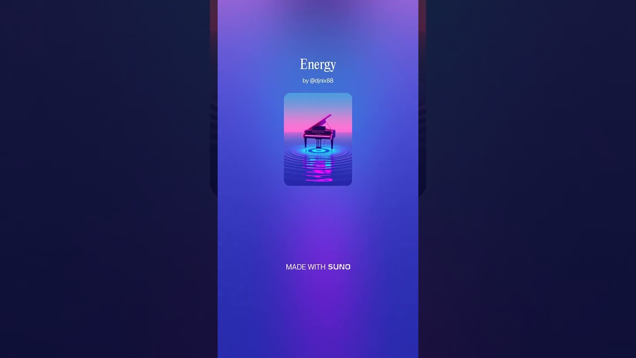 Energy positive - Djnix (Piano, house) Relax sound