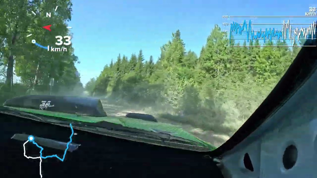 Rallijs Kurzeme 2026. Onboard SS3