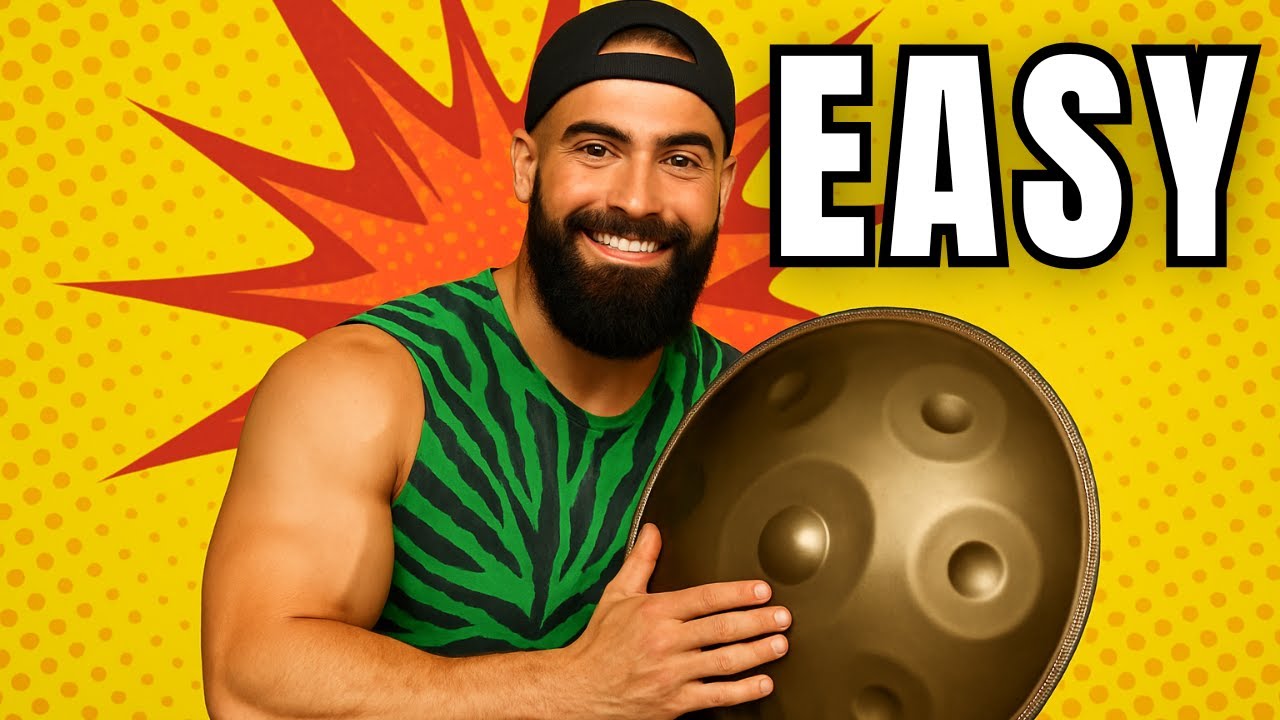 Easy Handpan Tutorial for Beginners | Play This First!