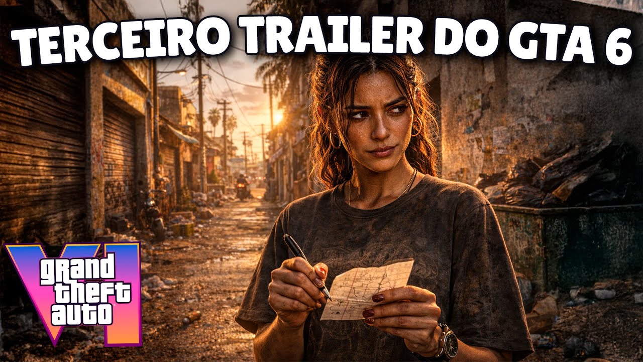 GTA 6: Data do TERCEIRO TRAILER !? (&Eacute; MUITO ANTES do que voc&ecirc; pensa)