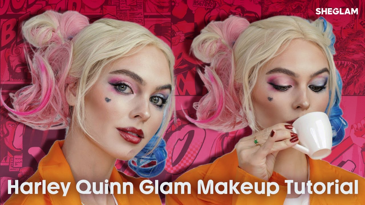 Explore your chaotic side with our Harley Quinn X SHEGLAM Collection