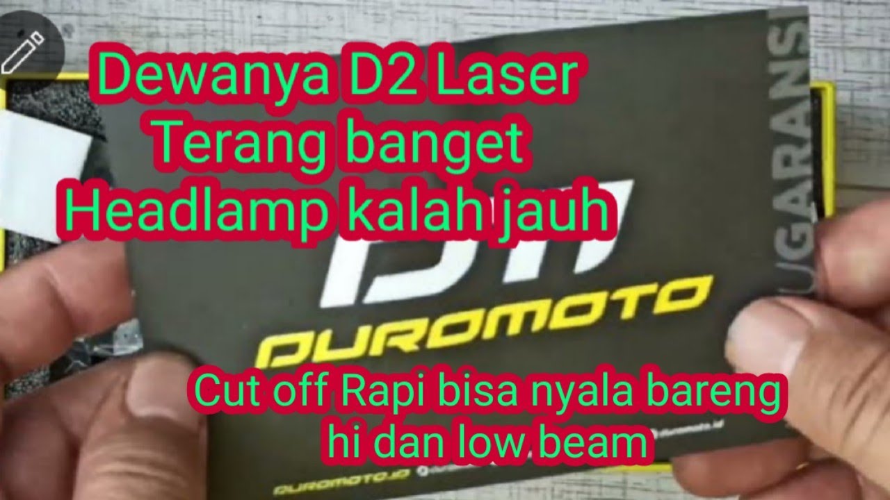 #Vlog 21, Led Laser D2 Duromoto M1 Lampu tembak paling terang