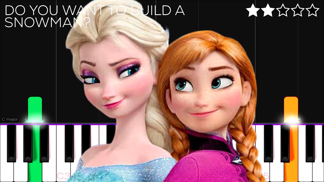 Frozen - Do You Want To Build A Snowman | EASY Piano Tutorial