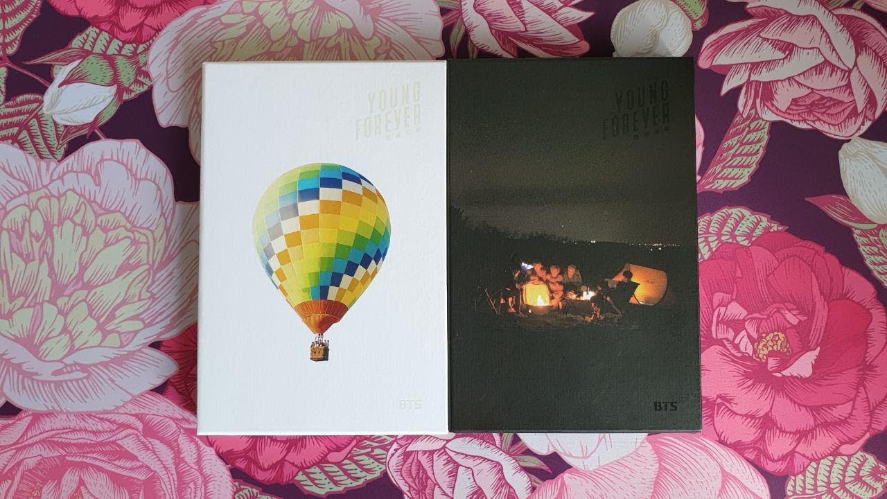 распаковка / обзор / unboxing BTS 화양연화 Young forever