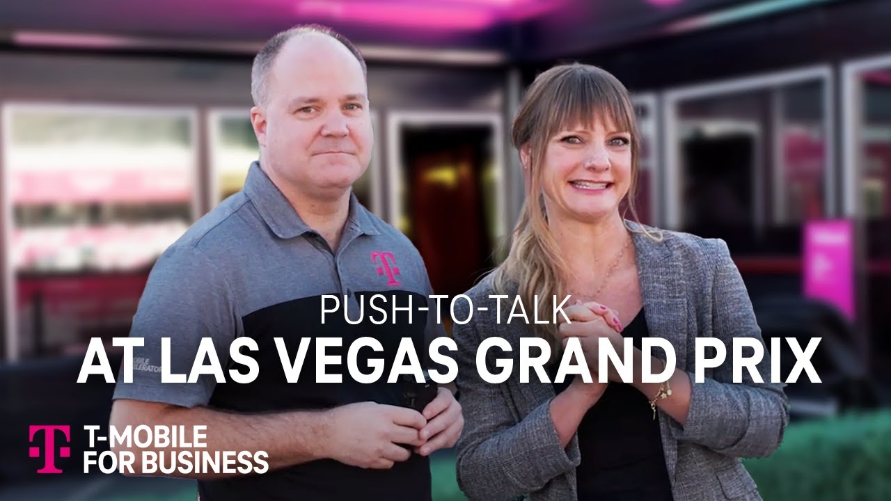 How Push-To-Talk Tech Keeps the Las Vegas Grand Prix Running Smoothly | T-Mobile for Business