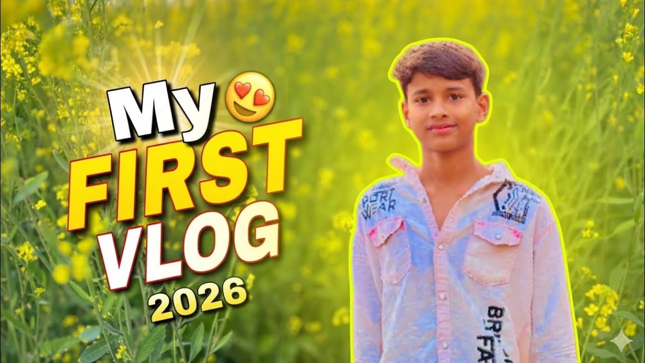 My first vlog || 2026 🙏