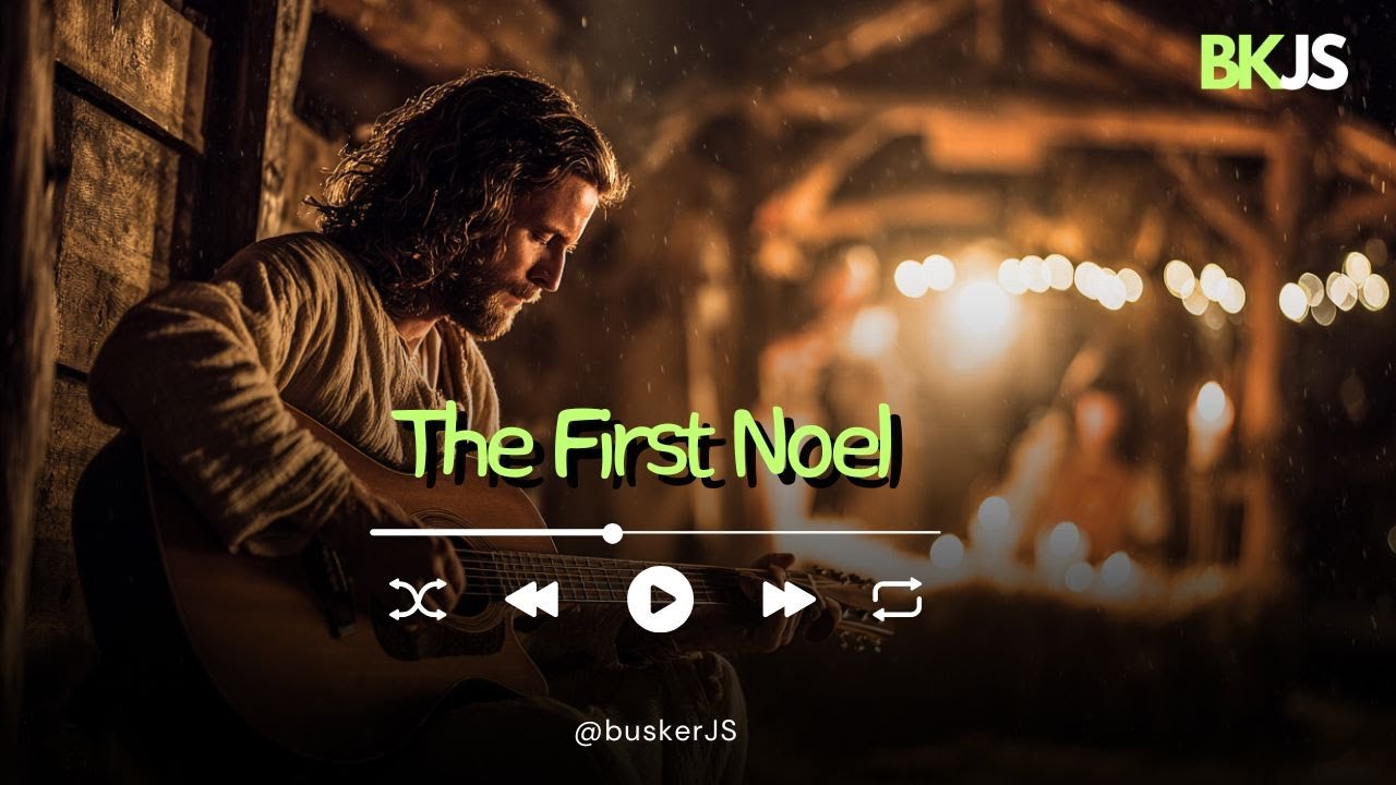 FIRST NOEL | Acoustic Guitar Christian Busking AI Cover 