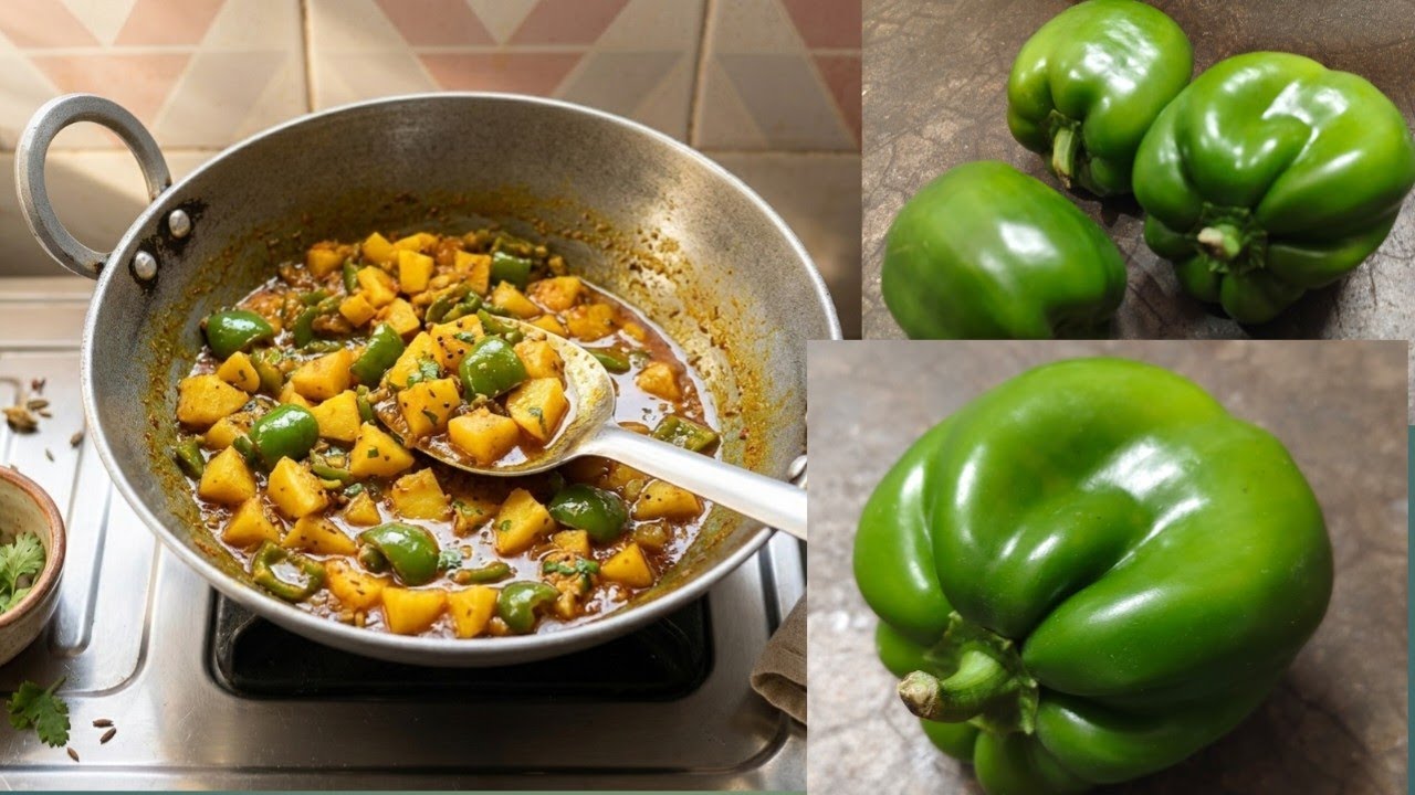 Shimla Mirch Ki Sabji | Shimla Mirch Ki Sabji Kaise Banaen | Shimla Mirch Recipe | Aloo Full Ep 2