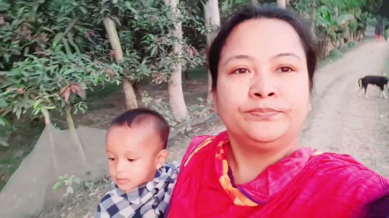 এত দূরে বাচ্চাদের নিয়ে হেঁটে চলে আসছি ভালোবাসার পথে|আমাদের বিকালের প্রশান্তি|Toppo kubi|