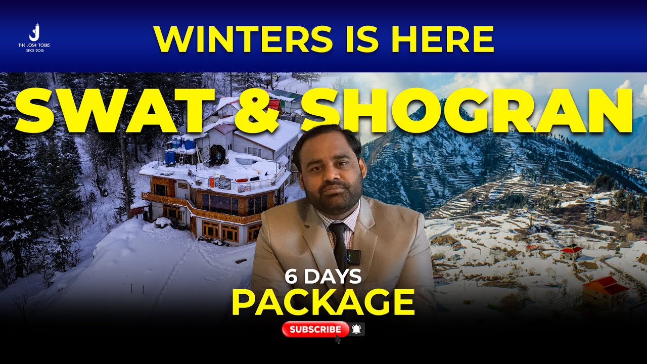 Winter Swat Shogran Pakistan Tour Package l Winters Family Tours 2024 l Pakistan Tour Guide