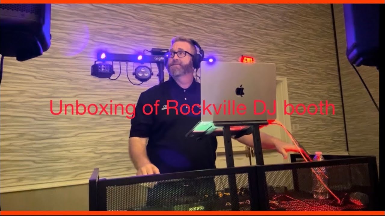 Unboxing of Rockville DJ Booth