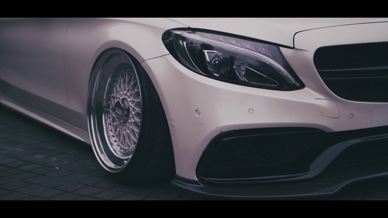 Mercedes-Benz W205 wagon hellaflush 贴地飞行