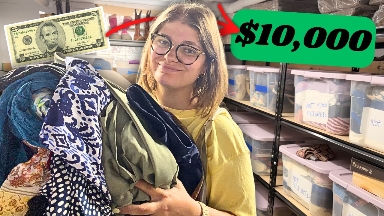 The World is Burning, So Let's Go Thrifting! 🔥 | DAY 40 OF TURNING $5 INTO $10,000