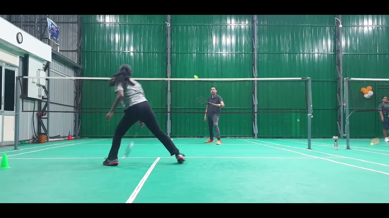 Deveshe - 2 step footwork practice session.
