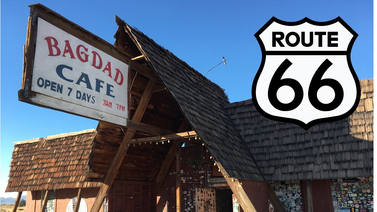 BAGDAD CAFE MOVIE LOCATION TOUR! VISITING THE ICONIC ROUTE 66 DINER! 4K