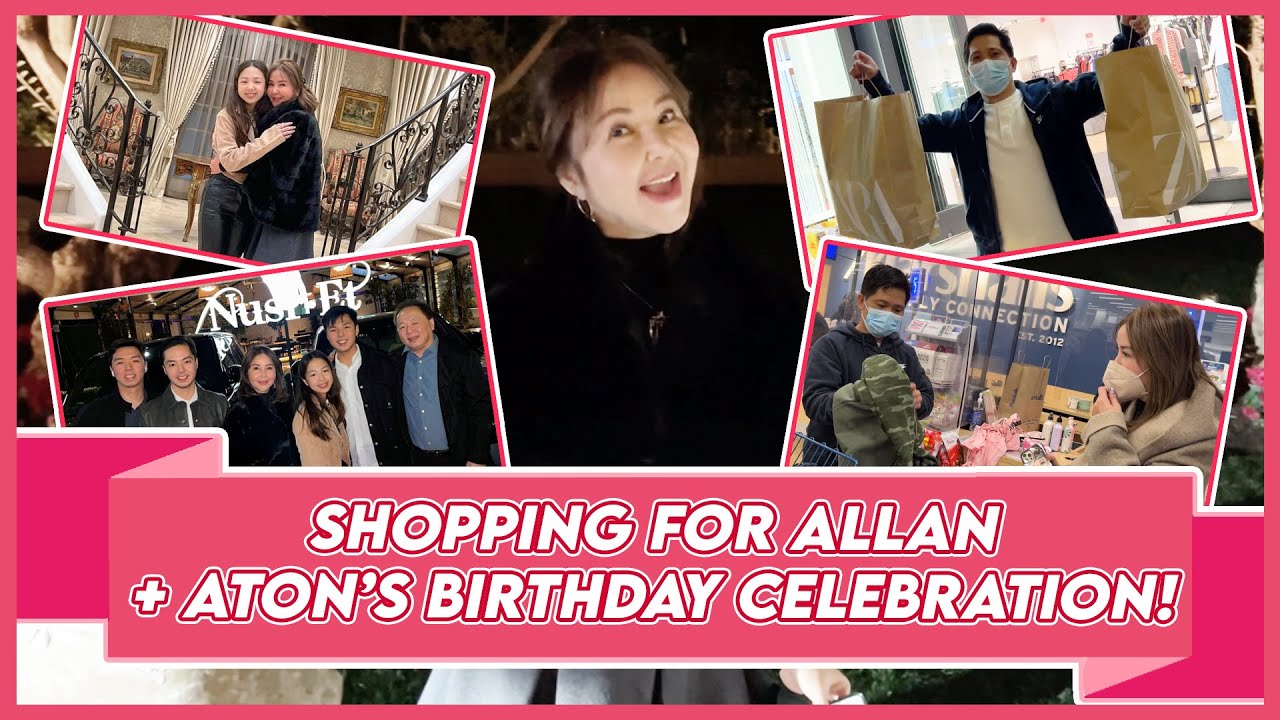 TAKING ALLAN SHOPPING + ATON'S BIRTHDAY AT NUSR-ET! | Small Laude