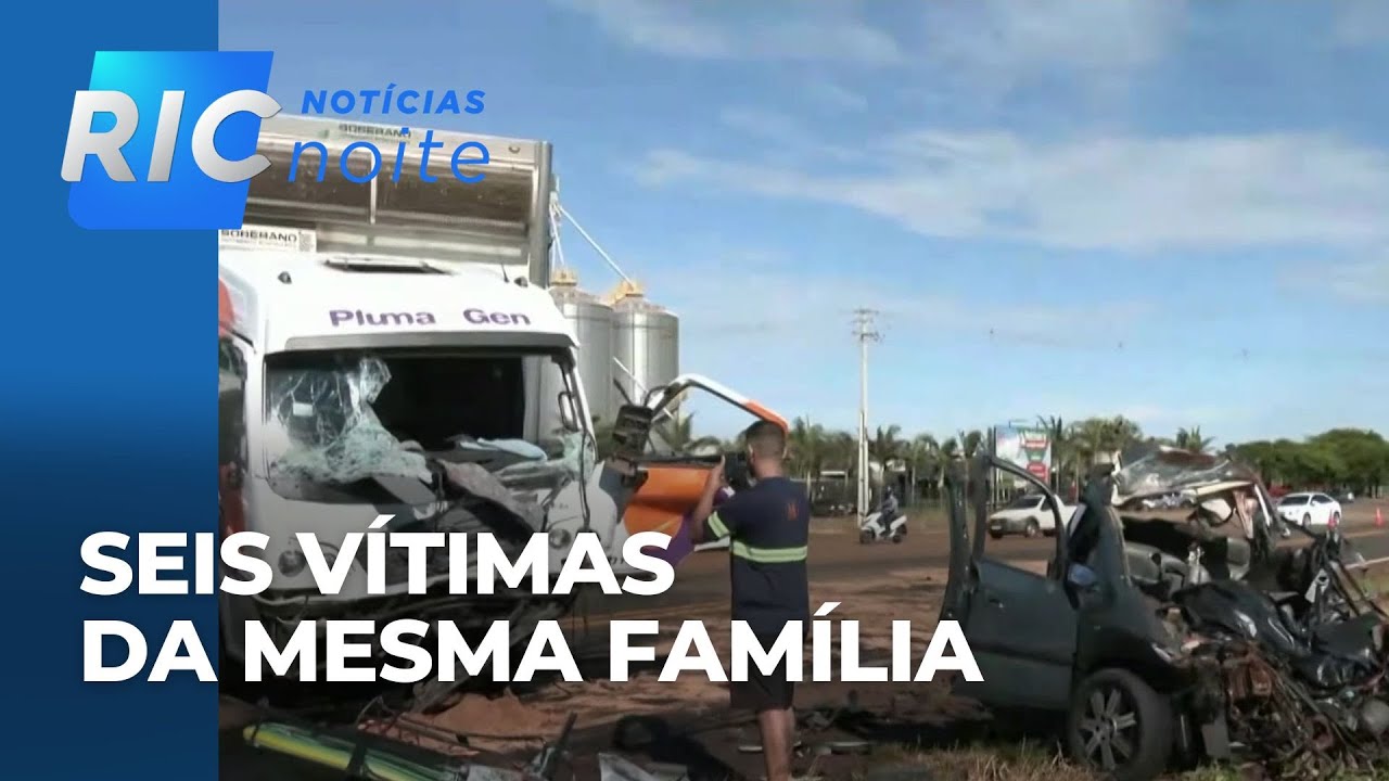 Velório das seis vítimas que morreram em acidente na PR-170 deve começar nas próximas horas