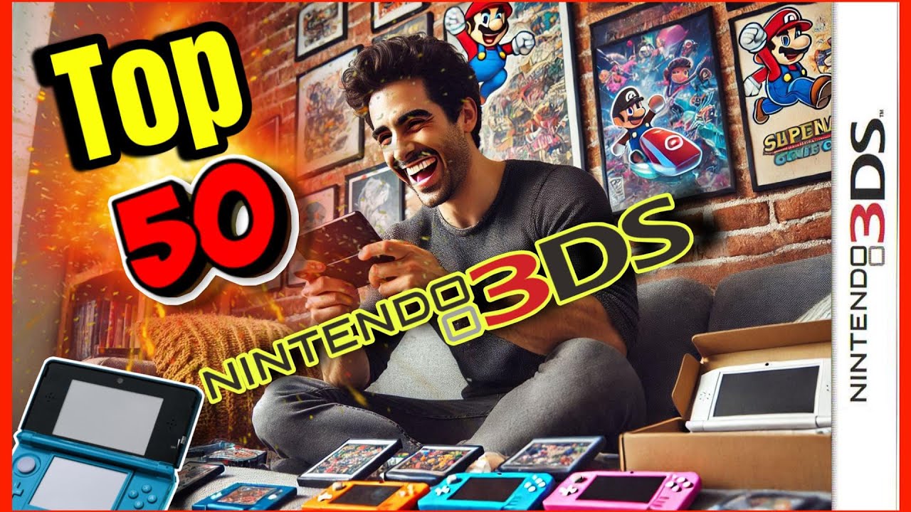 🔝 TOP 50 JUEGOS de la NINTENDO 3DS (¡LA LISTA DEFINITIVA!)