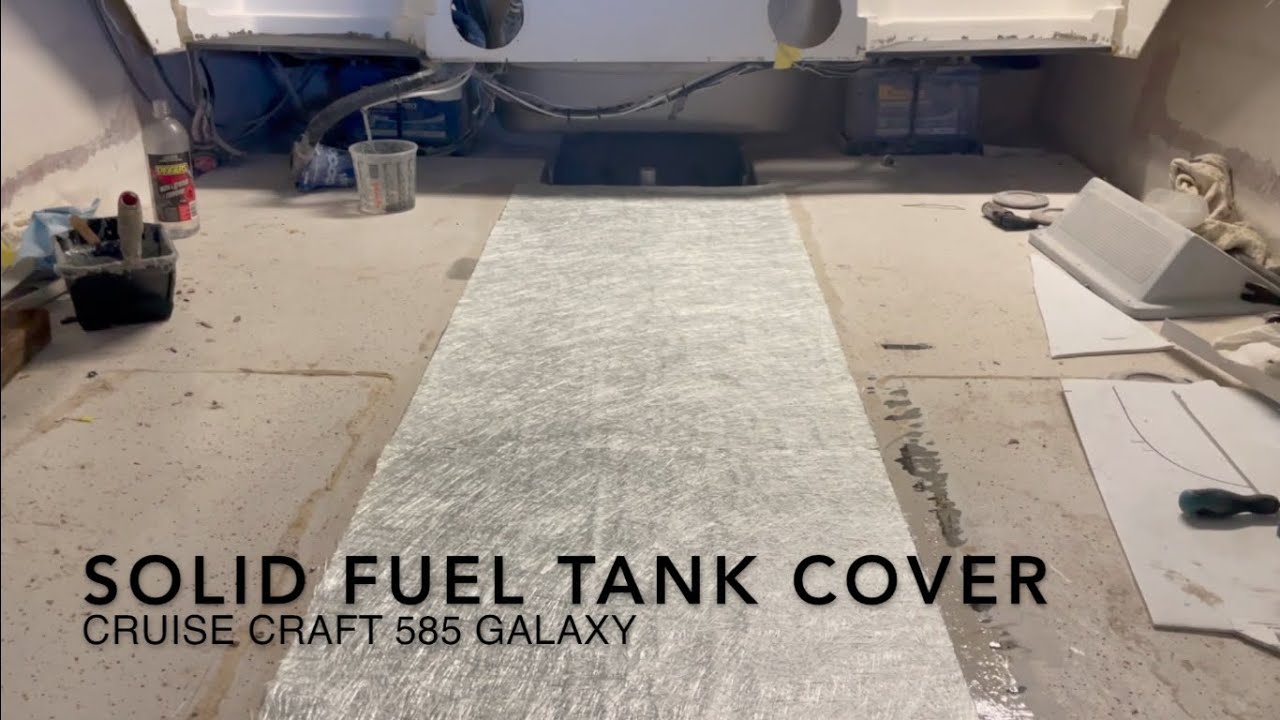 [EP2]  Making A Solid Fuel Tank Cover & Cabin Repairs - Cruise Craft Galaxy 585 XL