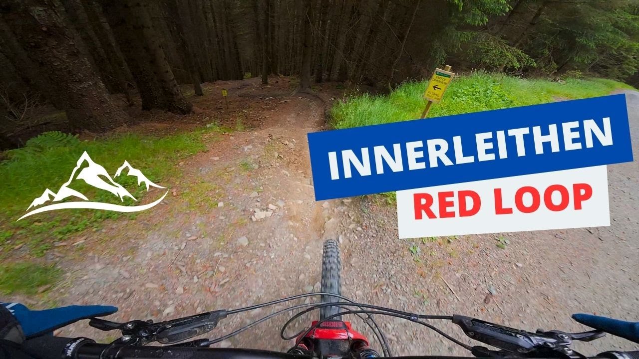 Innerleithen mtb Red xc trail centre loop: 2024+diversions