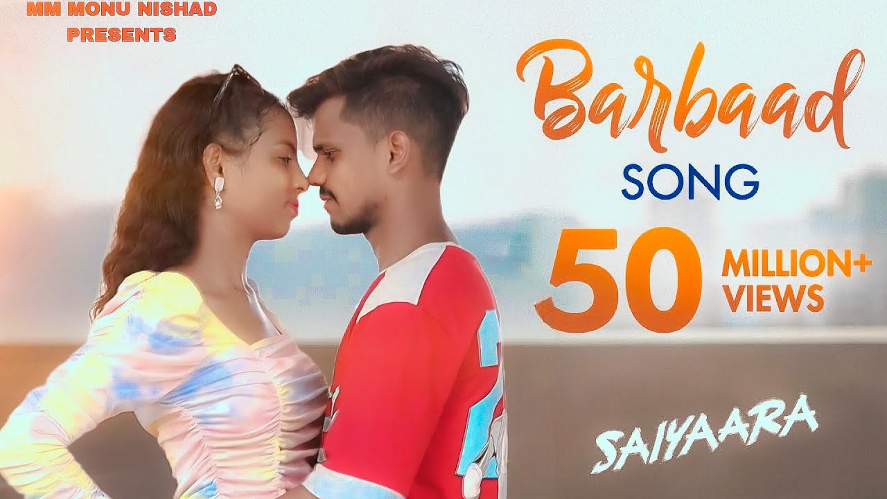 Barbaad song Jubin Nautiyal I AhaanPanday I Saiyaara#barbaadsong #saiyaara #hindisong