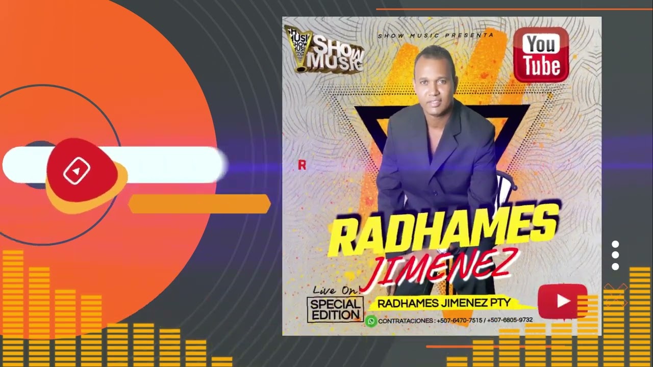 RADHAMES JIMENEZ  - HABLEN DE MI   MERENGUE
