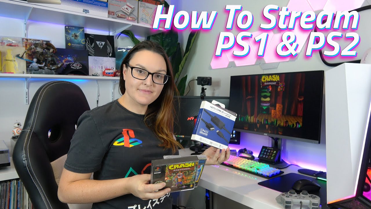 How I Stream with the Hyperkin PS1 & PS2 Cable!