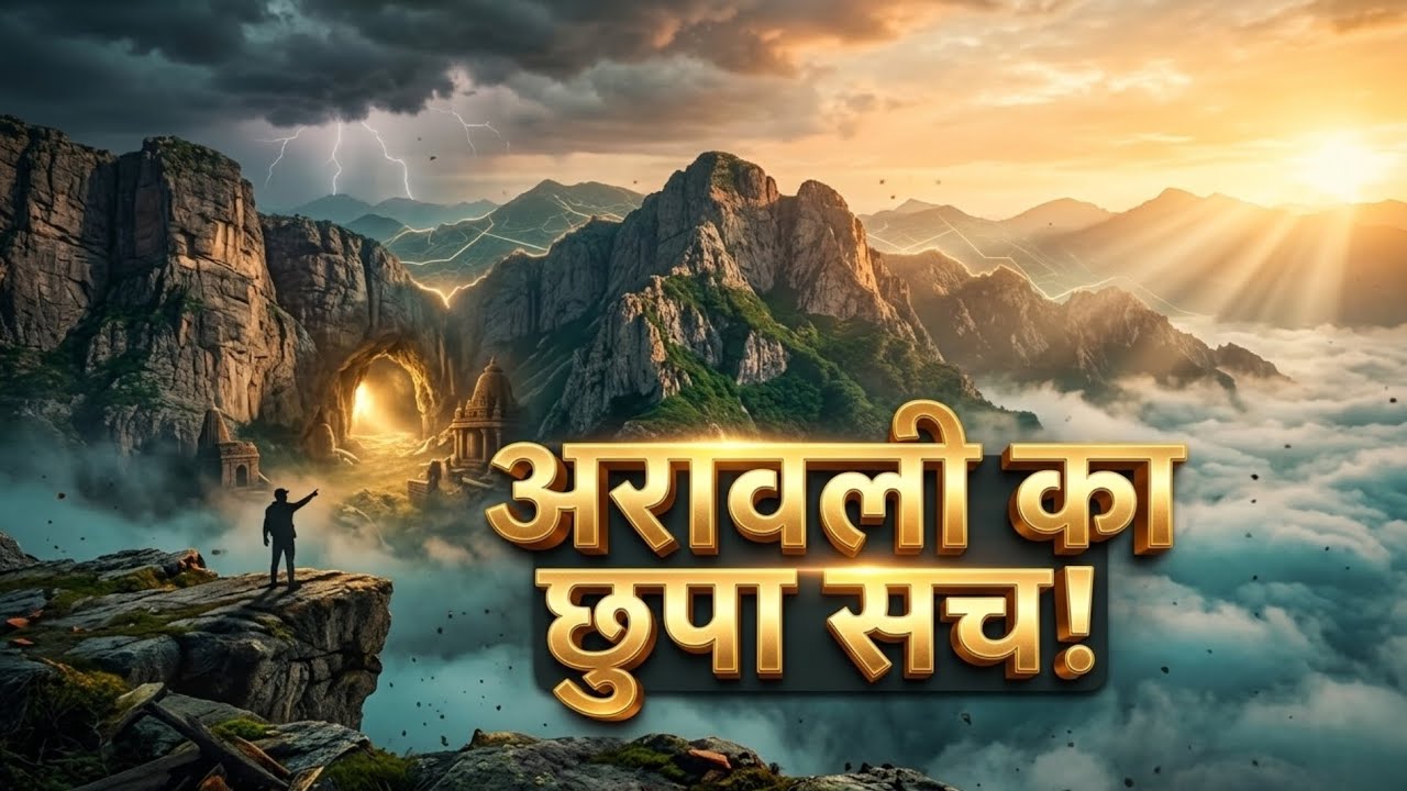 अरावली का रहस्य 😱 | 2 अरब साल पुरानी पर्वतमाला कैसे बनी?#Aravali #Geography #Documentary #India