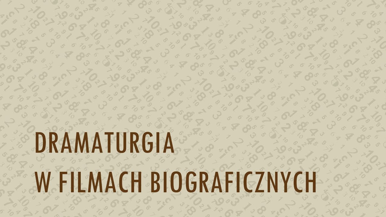 [Klub Filmowy Klatka po Klatce] Wykład Dramaturgia w filmach biograficznych