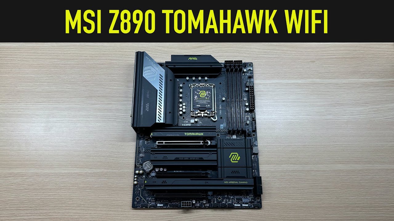 MSI MAG Z890 Tomahawk WIFI [Unboxing & Features Overview]