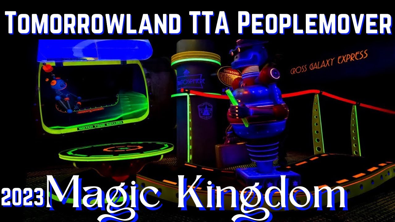 Tomorrowland TTA Peoplemover | Magic Kingdom | Walt Disney World | Orlando, Florida | 2023