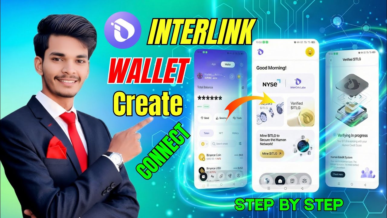 Interlink Network Wallet Launch &ndash; Create, Connect & Verify ITLG | Full Step-by-Step Guide