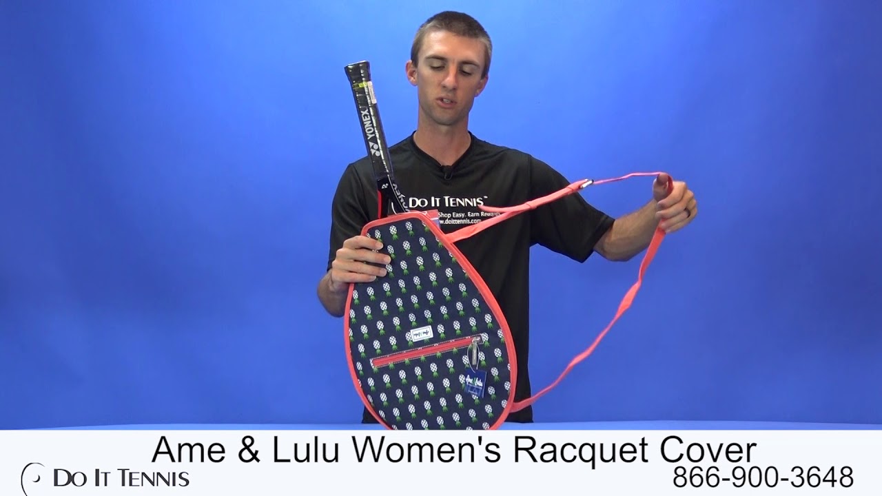 Ame & Lulu Women's Tennis Racquet Cover