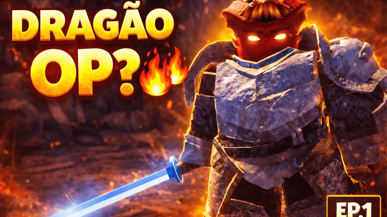 ESSA CLASSE É OP? COMEÇOU A SAGA DO RENASCIDO DO DRAGÃO NO THE FORGE (EP.1)