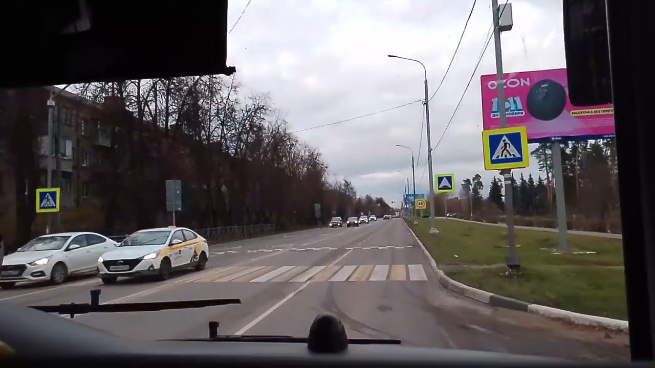 поездка на ЛиАЗ 5292 по маршруту 25
