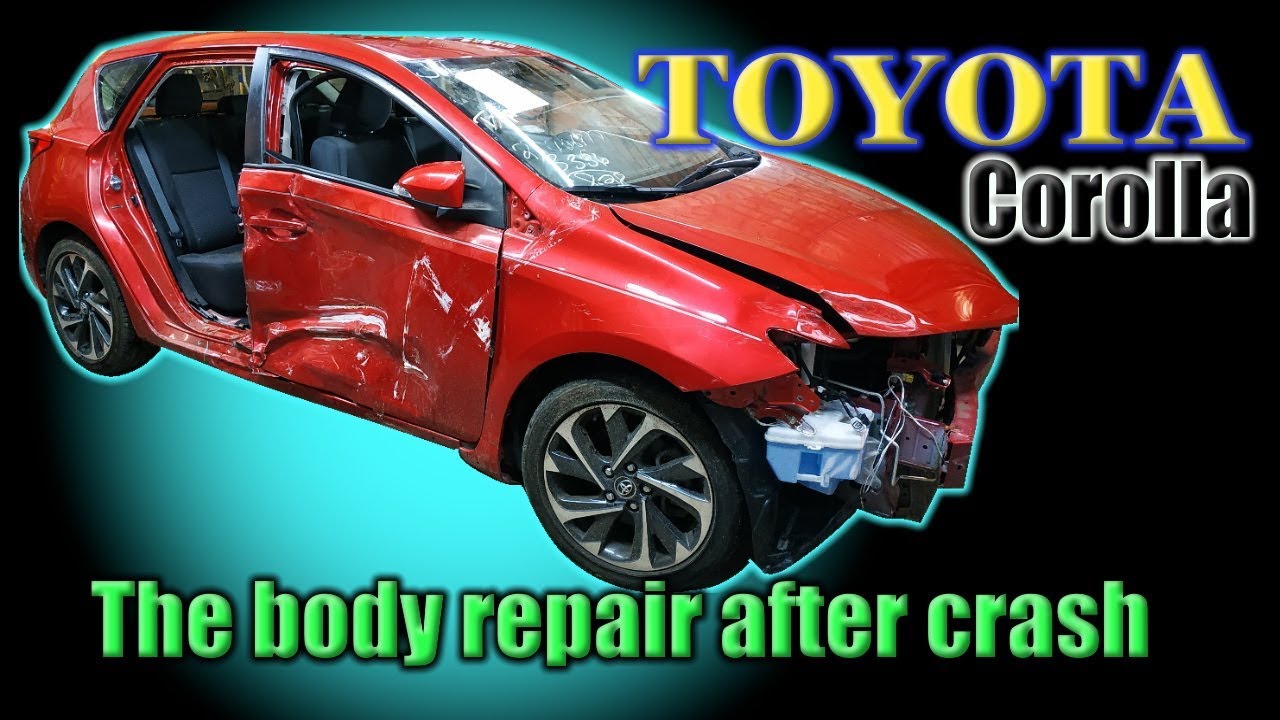 TOYOTA Corolla. Body repair. Ремонт кузова.