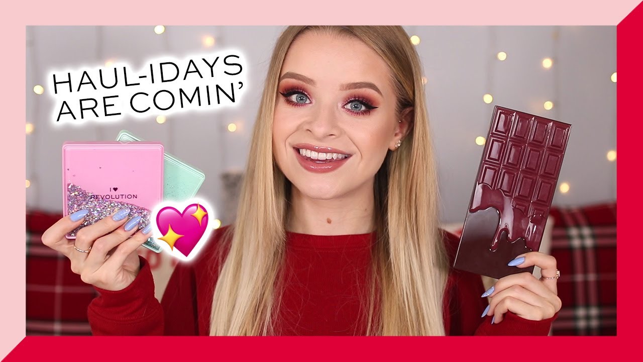 I HEART REVOLUTION | FESTIVE HAUL + CRANBERRY EYESHADOW TUTORIAL