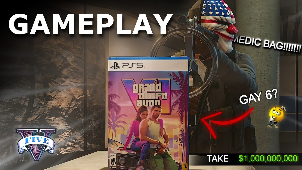 THE GTA 6 HEIST (Raw Gameplay)