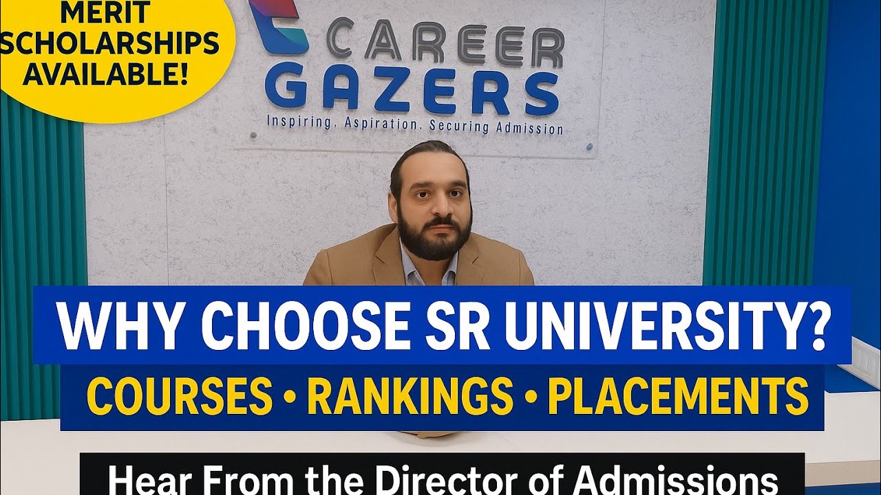 🎓Why Choose SR University? Courses, Rankings, Placements | Nitin Kumar Gupta (Admissions Director)