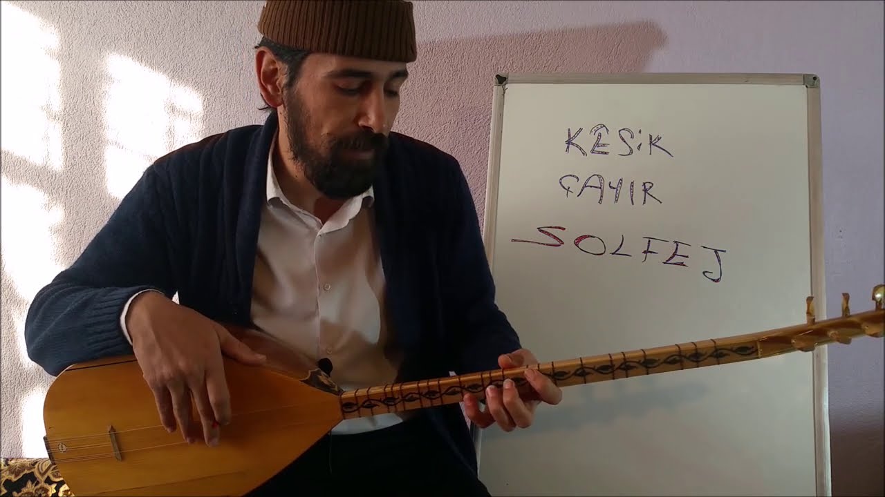 Kesik Çayır Uzun Sap Bağlama Solfej - Ahmet SARI